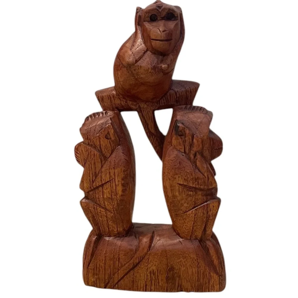 3‎ WISE WOOD MONKEY Trio - Hear No, See No, Speak No Evil -